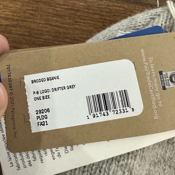 New Patagonia Brodeo Beanie hat wool - Picture 6 of 7